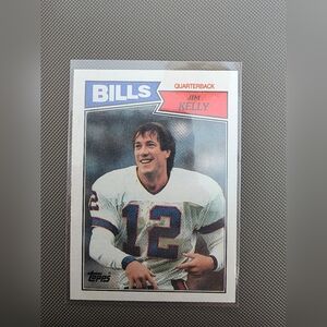 Topps Jim Kelly Quarterback Card - #362
